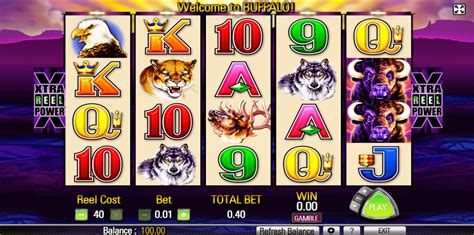 how to play the buffalo slot machine